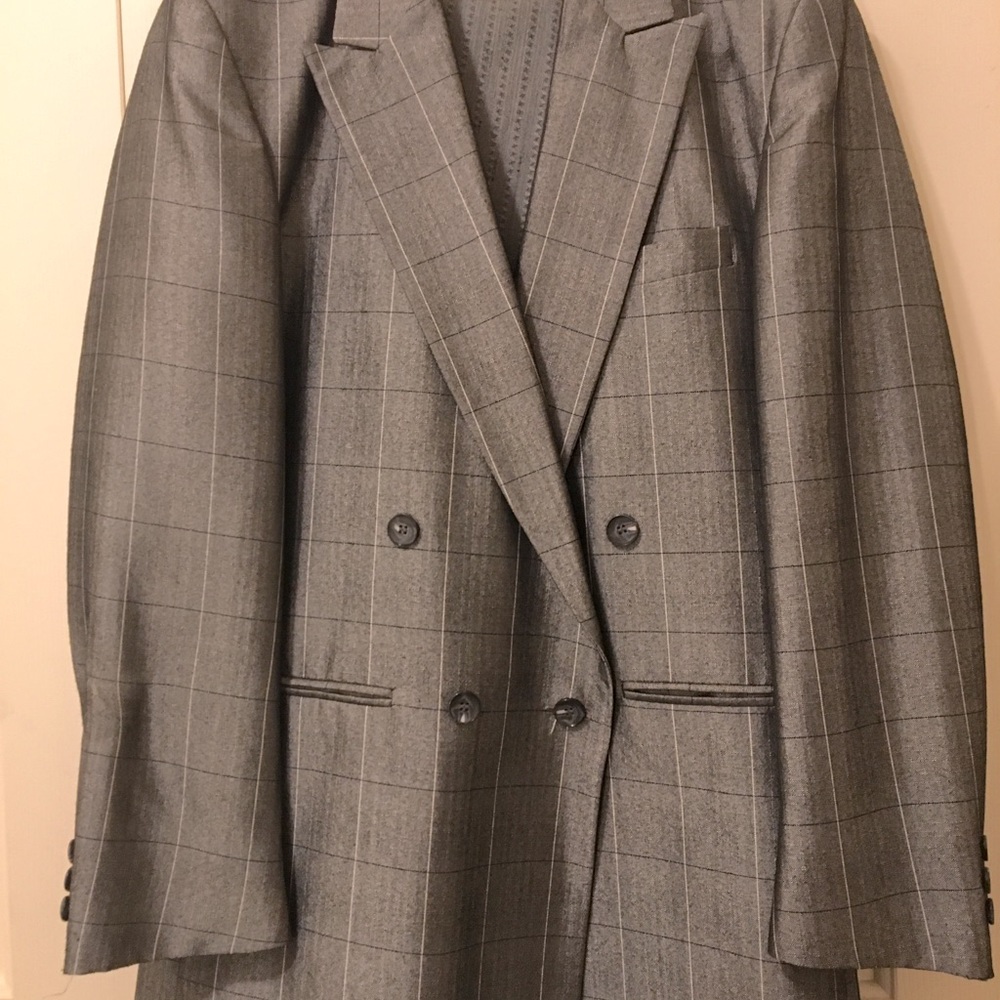 Vintage Berkeley Square by Falconi Silk Blazer & matching pants Size Small